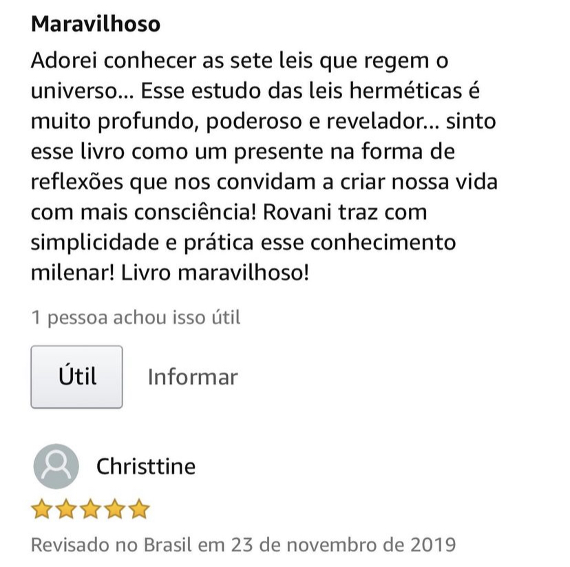 Depoimento Manual Instrução para vida